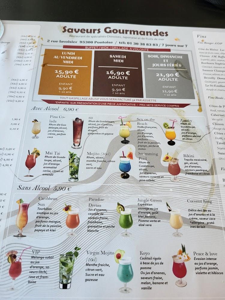 Saveurs Gourmandes - Menu Image 3